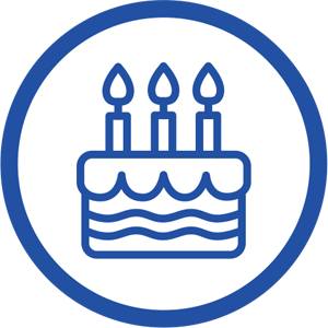 Birthday Leave Icon