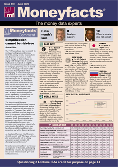 Moneyfacts Magazine Cover June 25