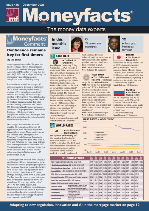Moneyfacts Magazine Cover December 25