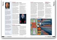 Business Moneyfacts Example of a Latest News Double Page Spread