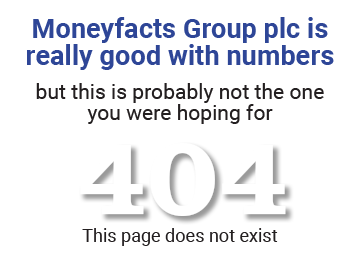 Moneyfacts Group plc 404 Page