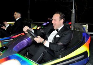 Image of Guest Enjoying Dodgem Rides at the Business Moneyfacts Awards