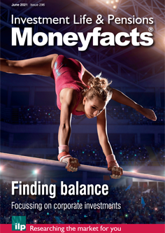 Investment Life & Pensions Moneyfacts Magazine Cover June 2021