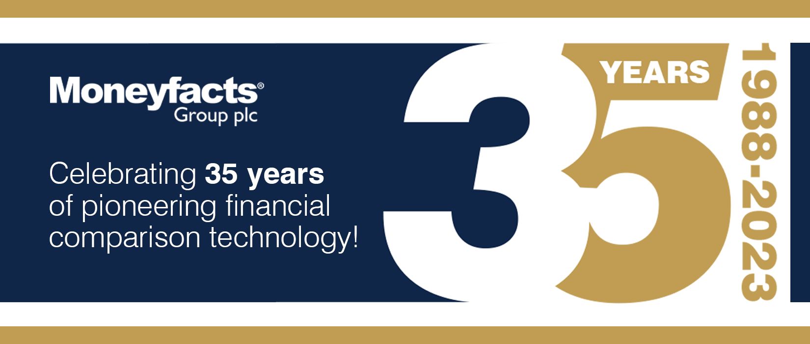 Banner Image 35 Years of Moneyfacts Group plc
