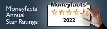 Image of the Moneyfacts Star Ratings Brand Logo