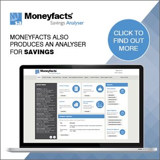 Moneyfacts Savings Analyser Banner Advert