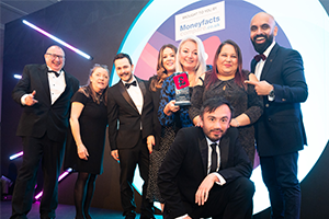 Winners at the Moneyfactscompare.co.uk Awards