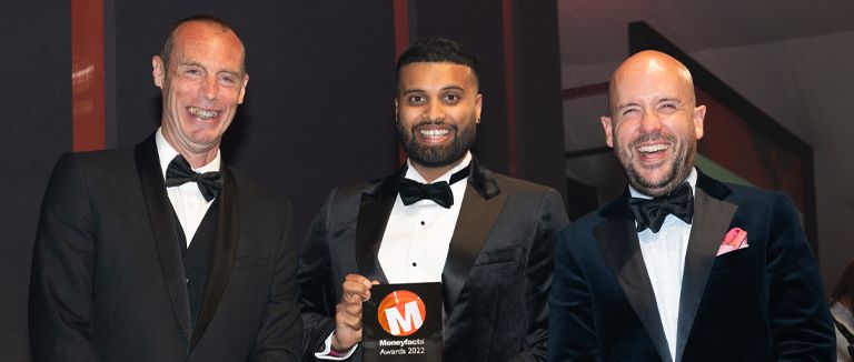 Banner Image of Guests at a Moneyfacts Awards Event