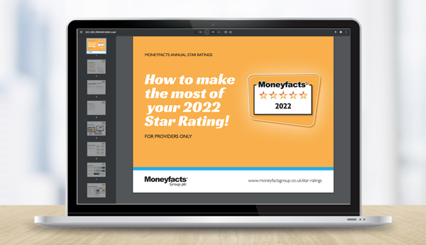 Moneyfacts Star Ratings Guide for Providers