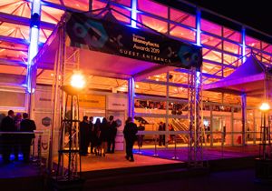 Image of the Exterior of the Business Moneyfacts Awards Venue