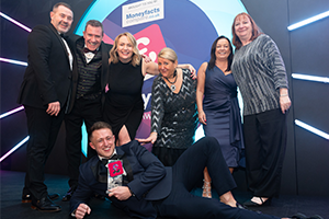 Winners at the Moneyfactscompare.co.uk Awards